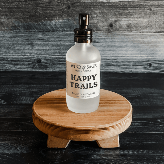 Happy Trails Body Spray, Toxin-Free Body Mist