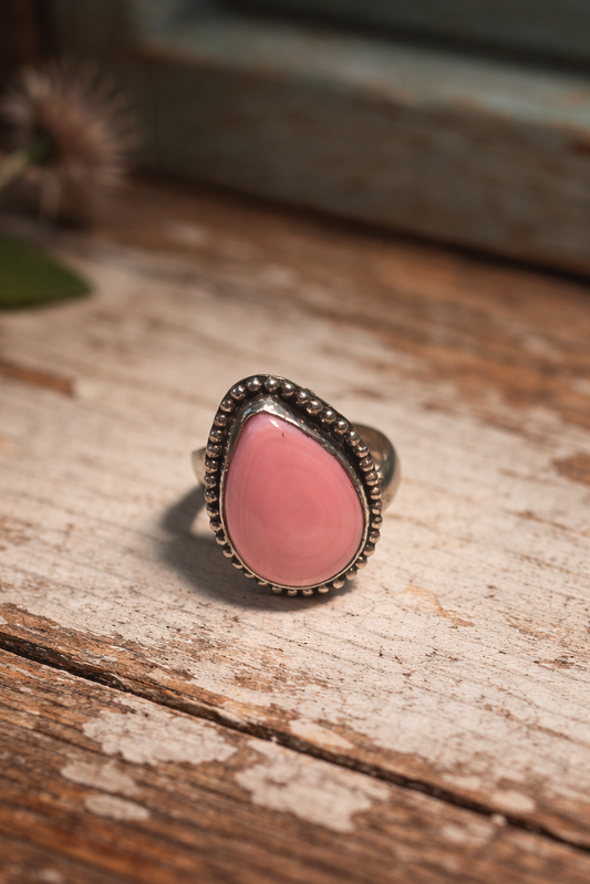 Desert Rose Adjustable Ring