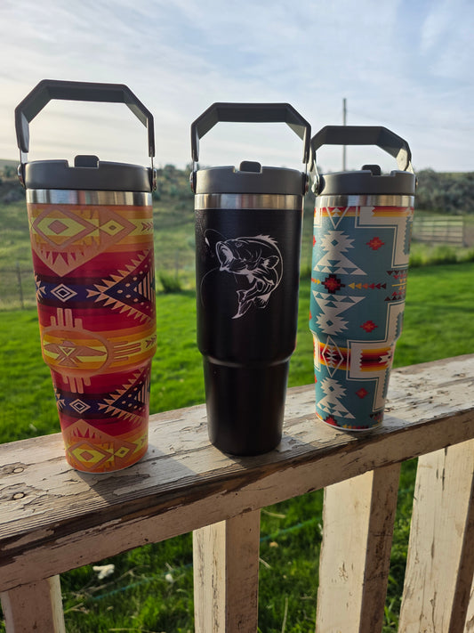 30oz Tumbler/ flip top