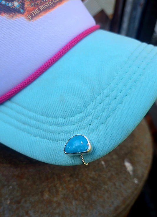 Clear Blue Sky Hat Clip