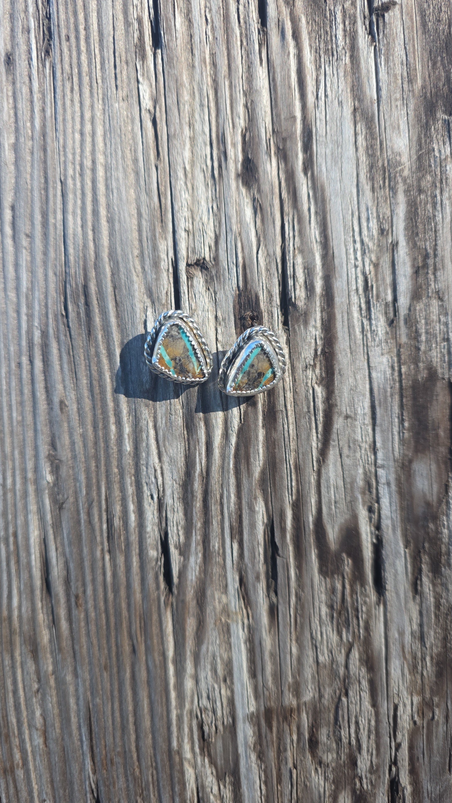 Dust & Turquoise Studs