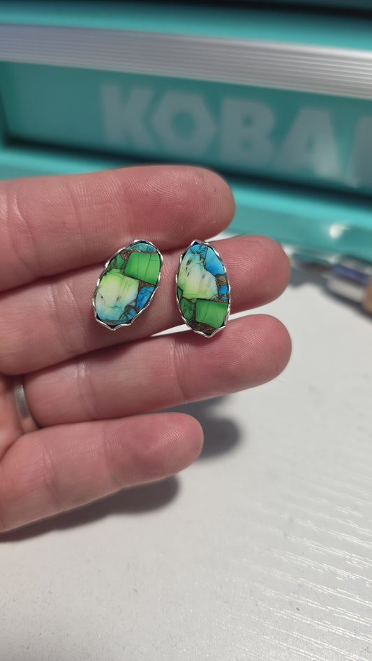 Cactus Sky Studs